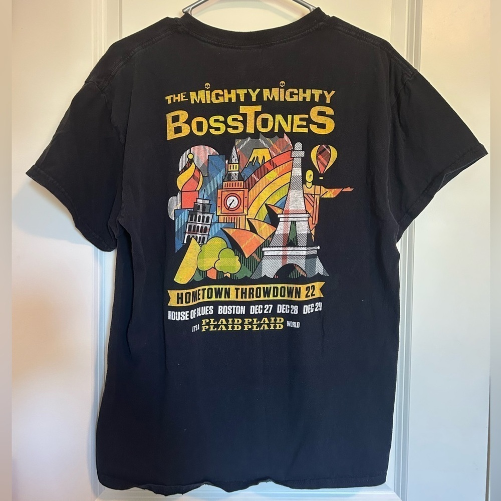 The mighty mighty Bostones hometown throw down 2022 black Tshirt